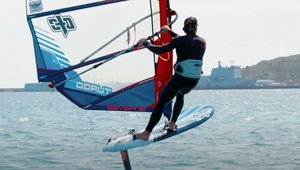 Windsurfing in Slow Motion with Drone