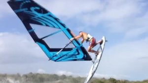 Ricardo Campello Sailing in his back Yard
