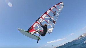 Slalom and wave windsurfing