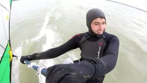 Mietków windsurfing 20.12.14