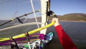 Windsurfing Klimkówka - listopad