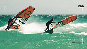 Hardcore slalom in Tarifa