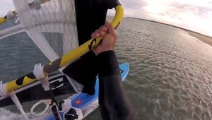Principe Andrea Baldini: Speed Windsurfing test