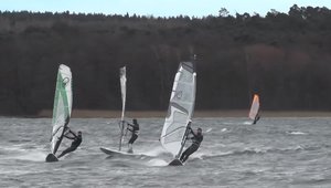 BOSZKOWO WINDSURFING 10.01.2015