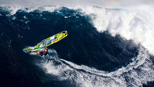Jason Polakow at home in Ho'okipa