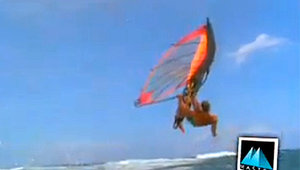 Bjorn Dunkerbeck Windsurfing on Maui