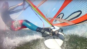 Lucky One ! ( Windsurfing J.Żarnowieckie & Passat B2 )